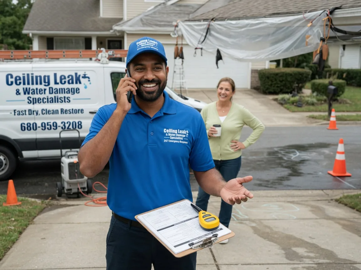 Ceiling Leak Cleanup Hamler, OH FAQs