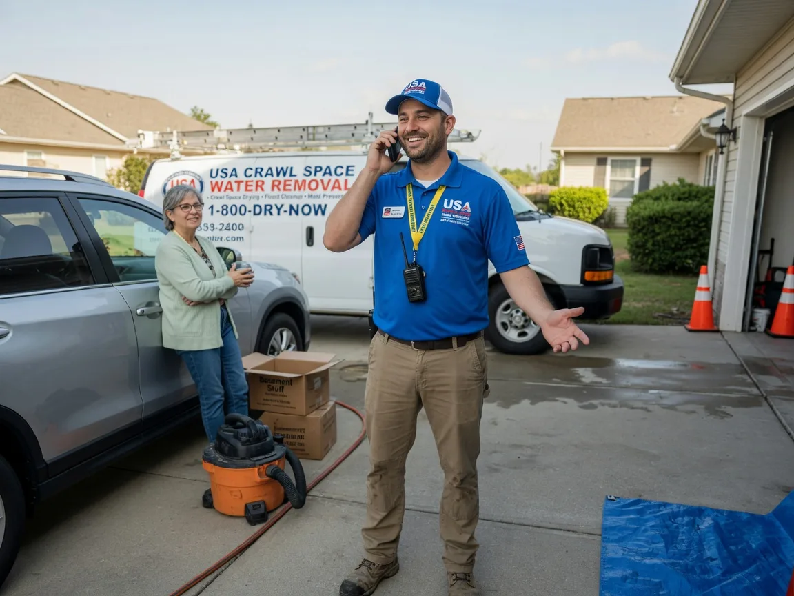 Crawl Space Water Removal Hamler, OH FAQs